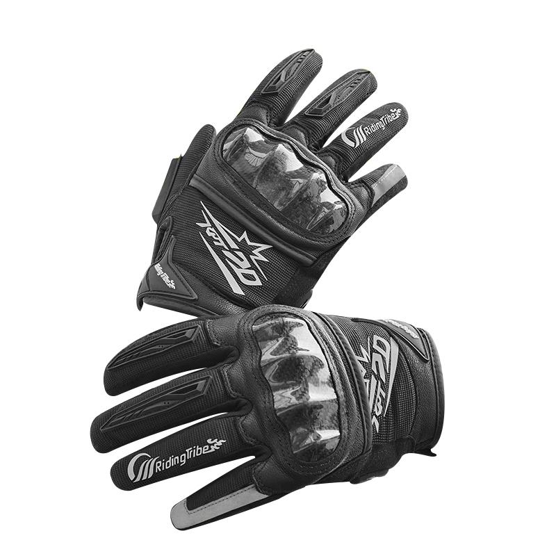 Summer Breathable Motorcycle Riding Gloves for Men and Women, Anti-Fall, Wear-Resistant, Touchscreen Compatible, Non-Slip, All-Season Universal Motorbike Gloves