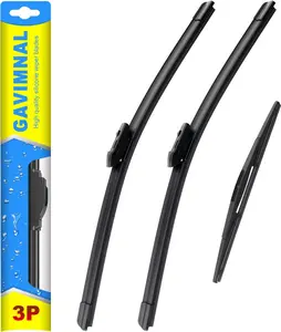 ®   26"+20"+14" Silicone Wiper Blades Replacement For Subaru Ascent 2019-2025,All-Season Front Rear Windshield Wiper Blades(Set of 3)