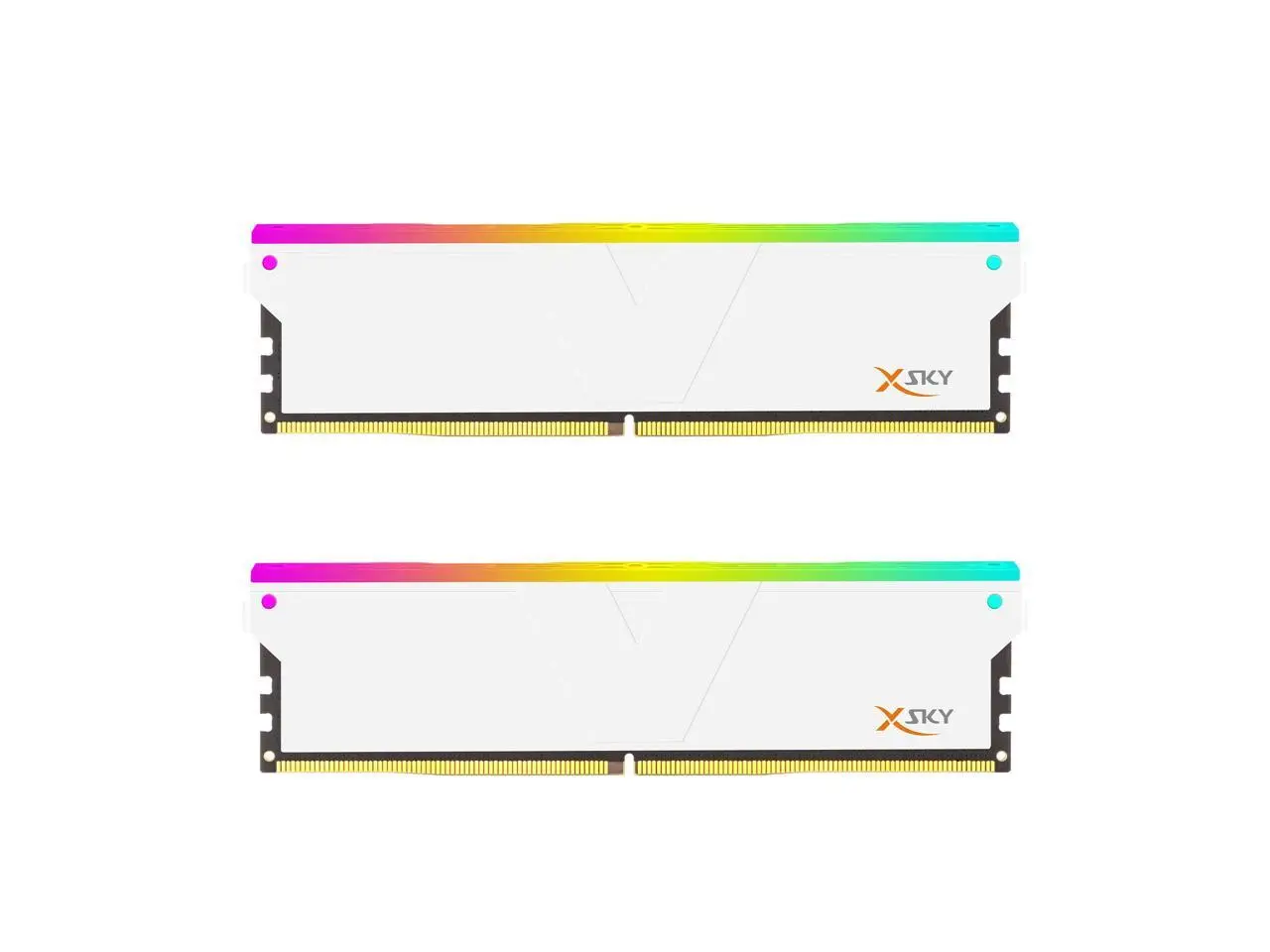 V-COLOR Manta XSky DDR5 16GB (2x8GB) 6000MHz CL36 1.35V SK Hynix IC RGB Gaming Desktop Upgrade Memory Module BLACK, for AMD EXPO (TMXSAL8G60836WWK)