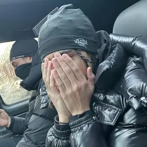 syna world Skull Cap - Lightweight Stretchy Beanie Hat, Black with Skull Graphic, Unisex Pullover for Men & Women, Streetwear, Concerts, Everyday - Easy Care (Hand Wash/Dry Clean), Streetwear Accessory