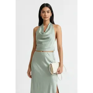 Twilight Silky Halter Top