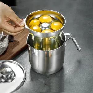 304 Stainless Steel Egg White Separator Kitchen Tool for Easy Yolk White Separation Healthy Cooking Baking Utensil
