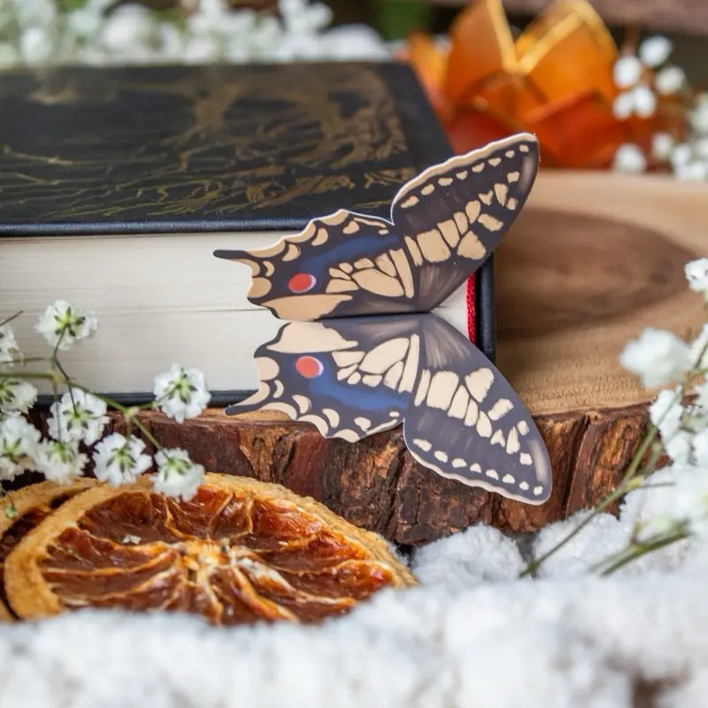 3D Swallow Tail Butterfly Bookmark bookmarks