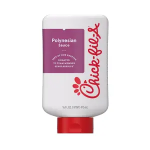 Chick-fil-A Polynesian Sauce – 16 oz Dipping Sauce, Sweet & Tangy Tropical Flavor