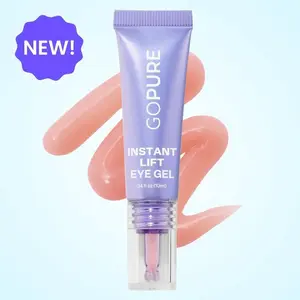 2026NEW! GOPURE Instant Lift Eye Gel - For the look of Puffiness & Bags, Wrinkles, Fine Lines and Dark Circles, Anti Aging Skin Care for Men & Women with Collagen Targeting Biotech Under Eye Brightener