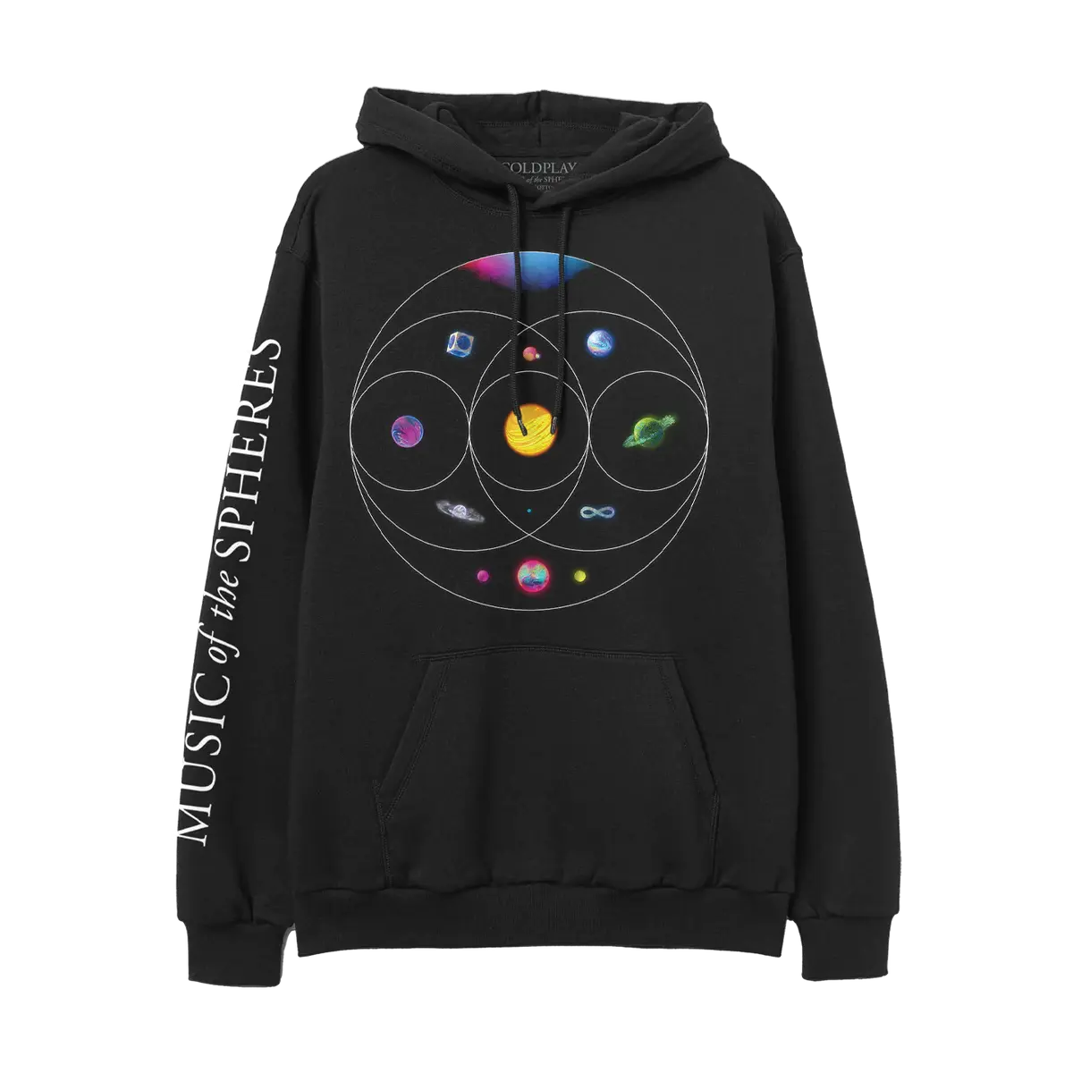 MUSIC OF THE SPHERES PLANET HOODIE