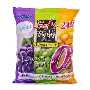 Orihiro Jelly, Kyoho Grape, Muscat & Mango Flavor, 24pcs 432 g