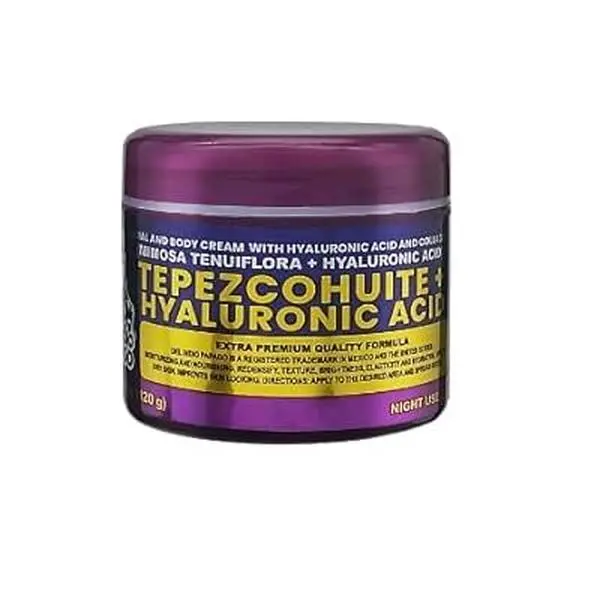 Hyaluronic Acid Night Cream, Hydrating Vegan Face Moisturizer for Skin Repair & Anti-Aging, Gentle on Acne-Prone & Sensitive Skin, 4.2 oz (120g), Pack, Serum, Daily Care, Unisex, Collagen
