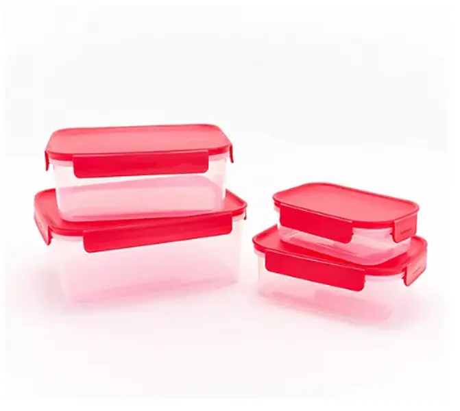 LocknLock 4-Pc Nestable Rectangle Storage Set