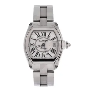 Pre-owned Cartier Roadster Automatic Watch Stainless Steel 39 by Rebag