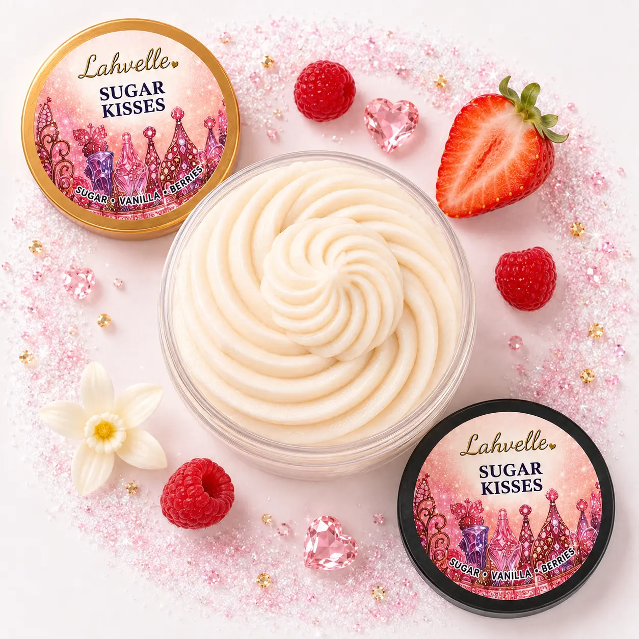 Scented Whipped Body Butter for Women – Deep Moisturizing Shea, Mango & Cocoa Triple-Butter for Dry-Feeling Skin Body Care Moisture