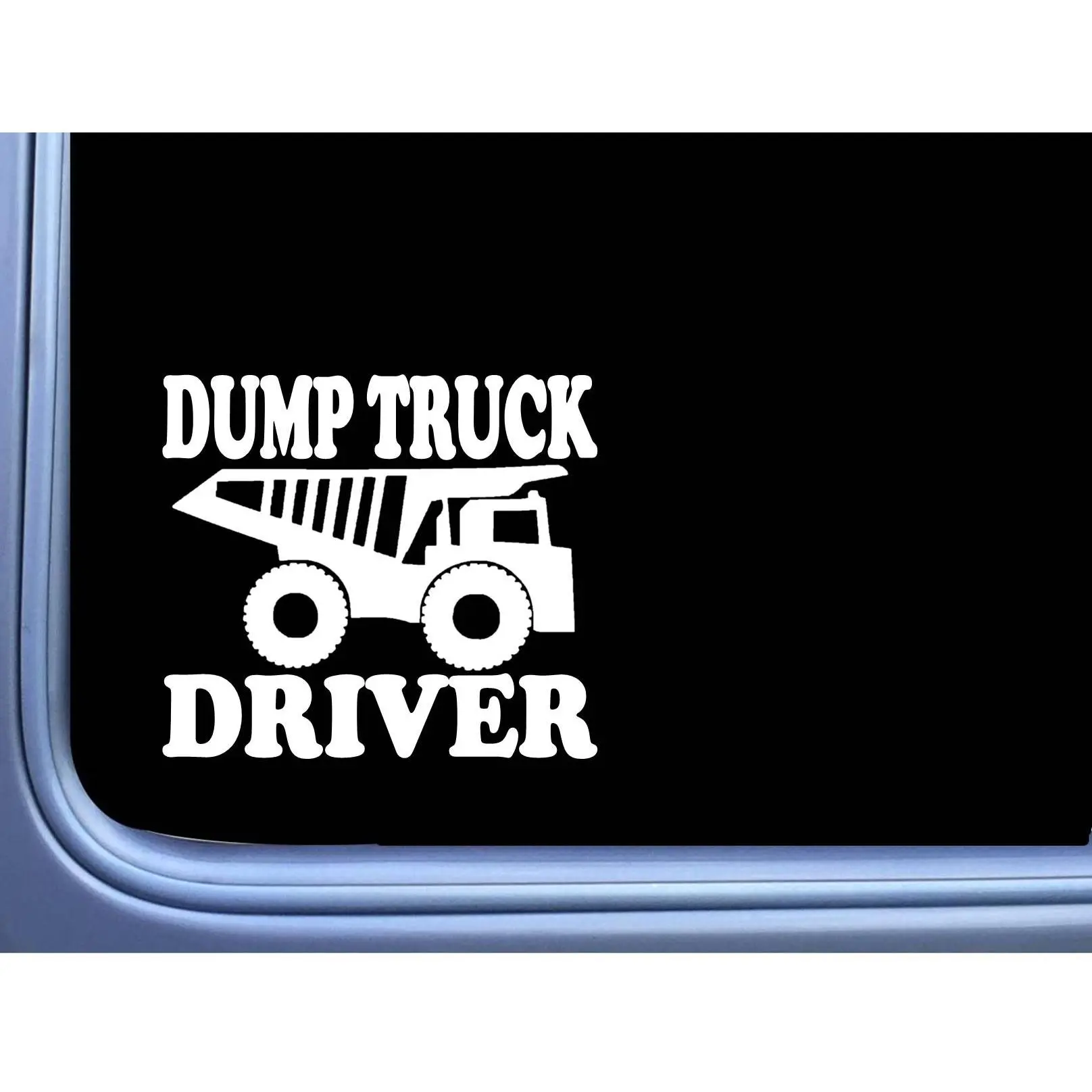 Dump Truck Driver sticker OS 212 vinyl 6" Decal dumptruck