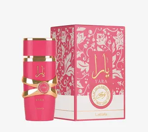 Lattafa Yara Candy for Women Eau de Parfum Spray 3.4 Oz / 1.0 Oz/ 1.7 OZ  Regular Edition Perfume Fresh Appeal Daily Use Middle Eastern Fragrance Elegant Alluring Fragrance