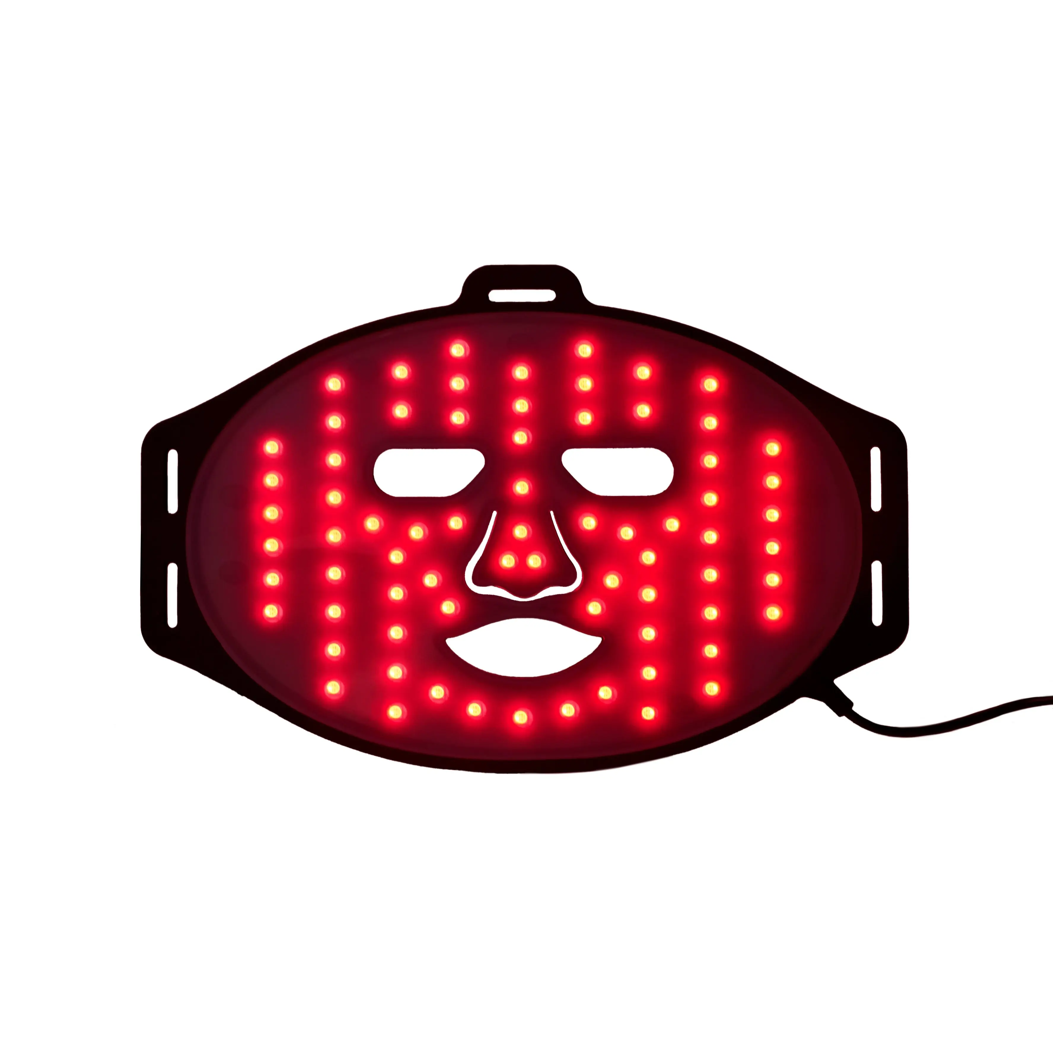 Red Light Therapy LED Facial Mask with 850nm NIR Invisible Light for Skincare, Skin Repair, Wrinkle Removal and Firming, Facial Beauty Machine, Led Photorejuvenation Mask, Red Light Therapy Mask