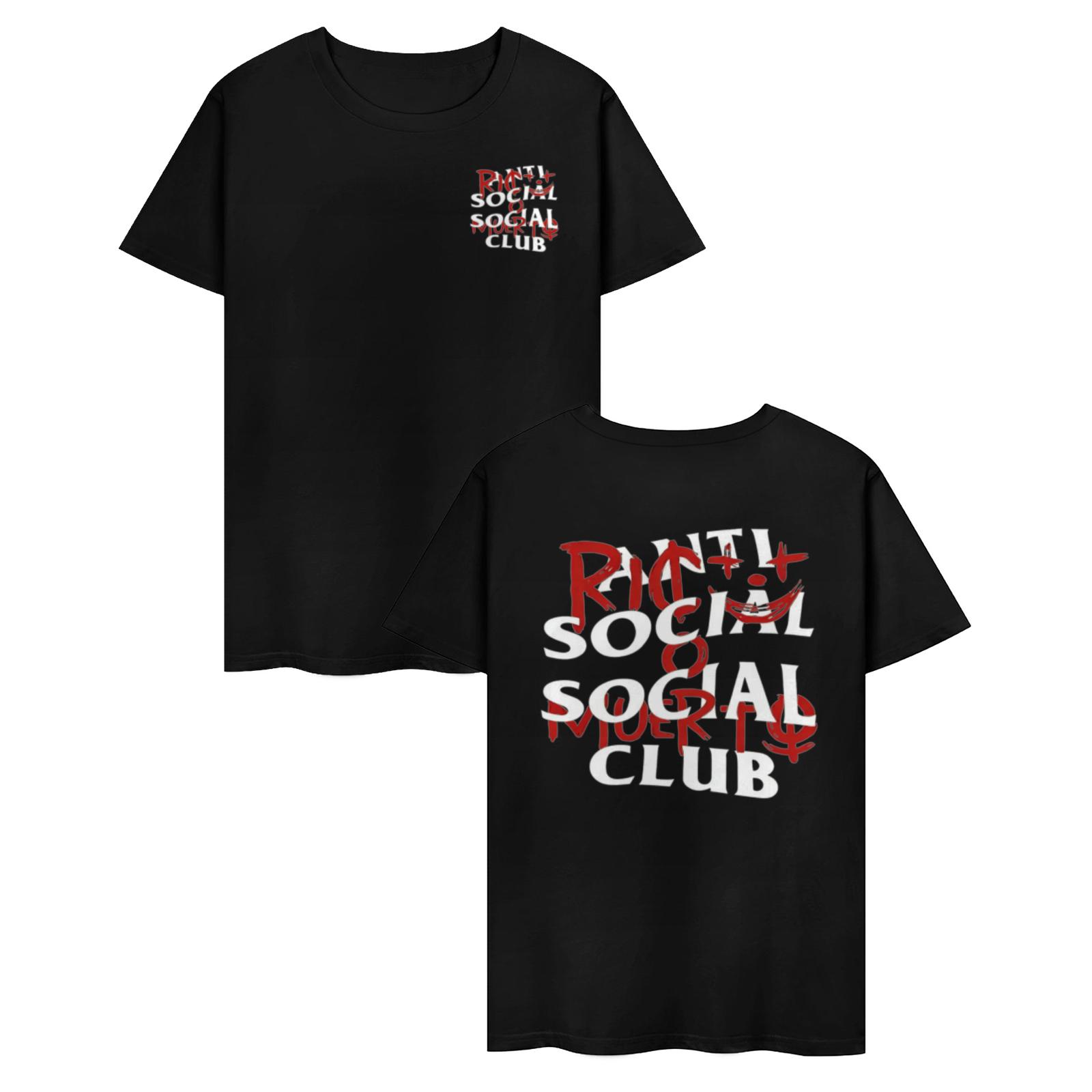 Anti Social Social Club Double-Sided Graphic T-Shirt tees