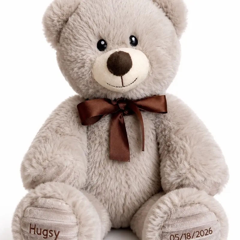 Personalized Teddy Bear Collectible Plushie, Handmade Gifts Option, With or Without Outfit