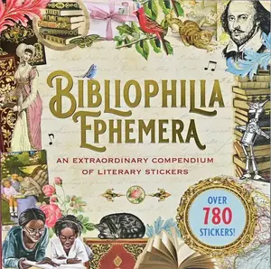 Bibliophilia Ephemera Sticker Book (Over 780 Stickers) -- Peter Pauper Press Inc - Paperback