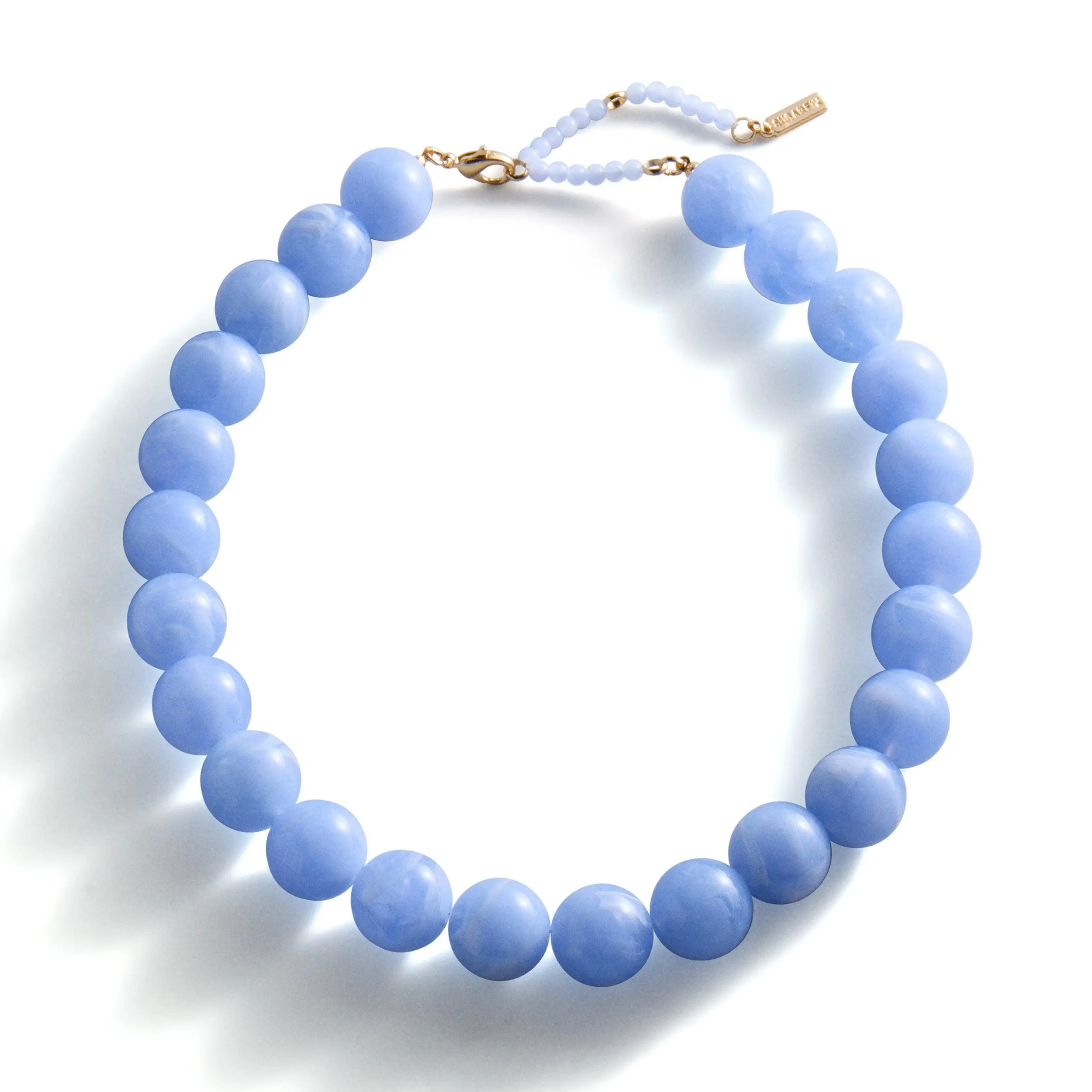 SUGARFIX by BaubleBar Bead the Way Necklace - Soft Blue