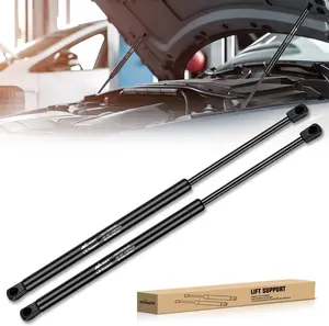 Nilight Hood Gas Struts Lift Supports 6489 for Hyundai Sonata 2011-2014 Spring Shocks 15 Inch, 2PCS Set Rod