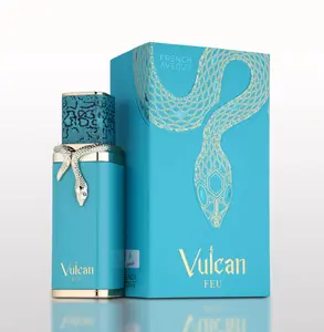 FRENCH AVENUE Vulcan Feu Unisex EDP, 100ML (3.4oz) - Sweet Woody Fragrance for Unisex Wear