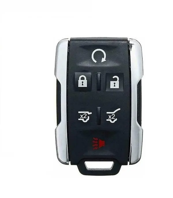 6 Button Keyless Remote Fob Compatible with Chevrolet GMC 2014 - 2019 - M3N-32337100