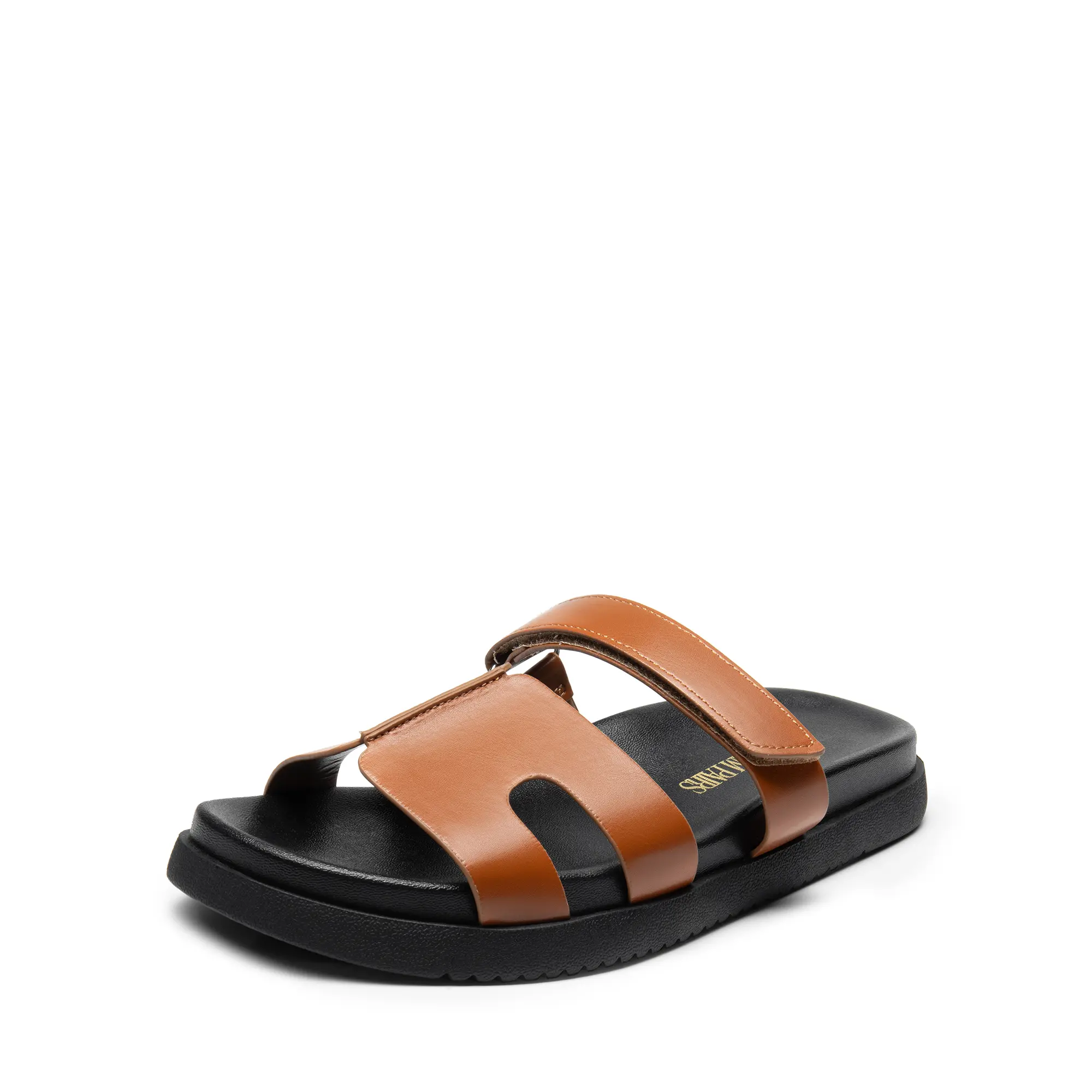 DREAM PAIRS Women's Flat Slide Platform Sandals - Comfortable Slip-On Footwear, Casual Outdoor Dressy Summer Shoes, Sandals for Women, Women Sandals