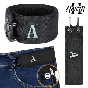 HAILTH Viral Invisible No Buckle Belt | Tactical Metal Hook Elastic | Flat Comfort No Bulk | Trending TikTok Shop Black Friday