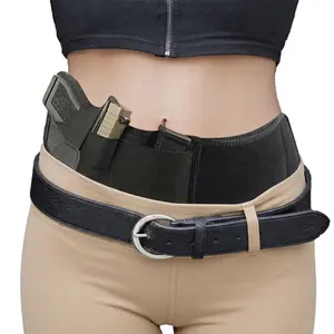 Tactical Concealed Carry Belly Band - Discreet Waist Holster for Personal Gear, Ambidextrous Quick-Draw Design, Breathable Fabric for Everyday Carry