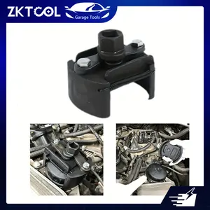 Oil Filter Wrench, Adjustable Oil Filter Cap Removal Tool 2-Prong Universal Oil Filter Wrench Removal Tool Forward and Reverse Multi-Function Car Oil Filter Removal Component Wrench