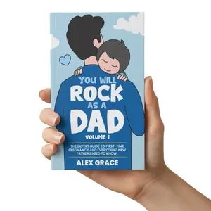 New Dad Gift You Will Rock As a Dad!: The Expert Guide to First-Time Pregnancy and Everything New Fathers Need to Know - The Perfect Gift for a New Dad! + Free Hospital Checklist
