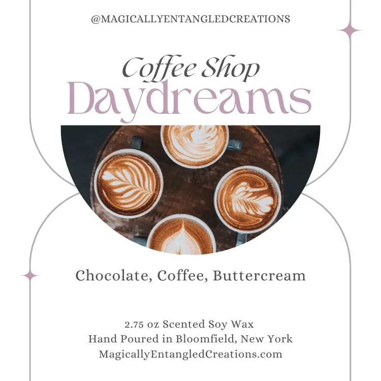 Coffee Shop Daydreams Soy Wax Melts