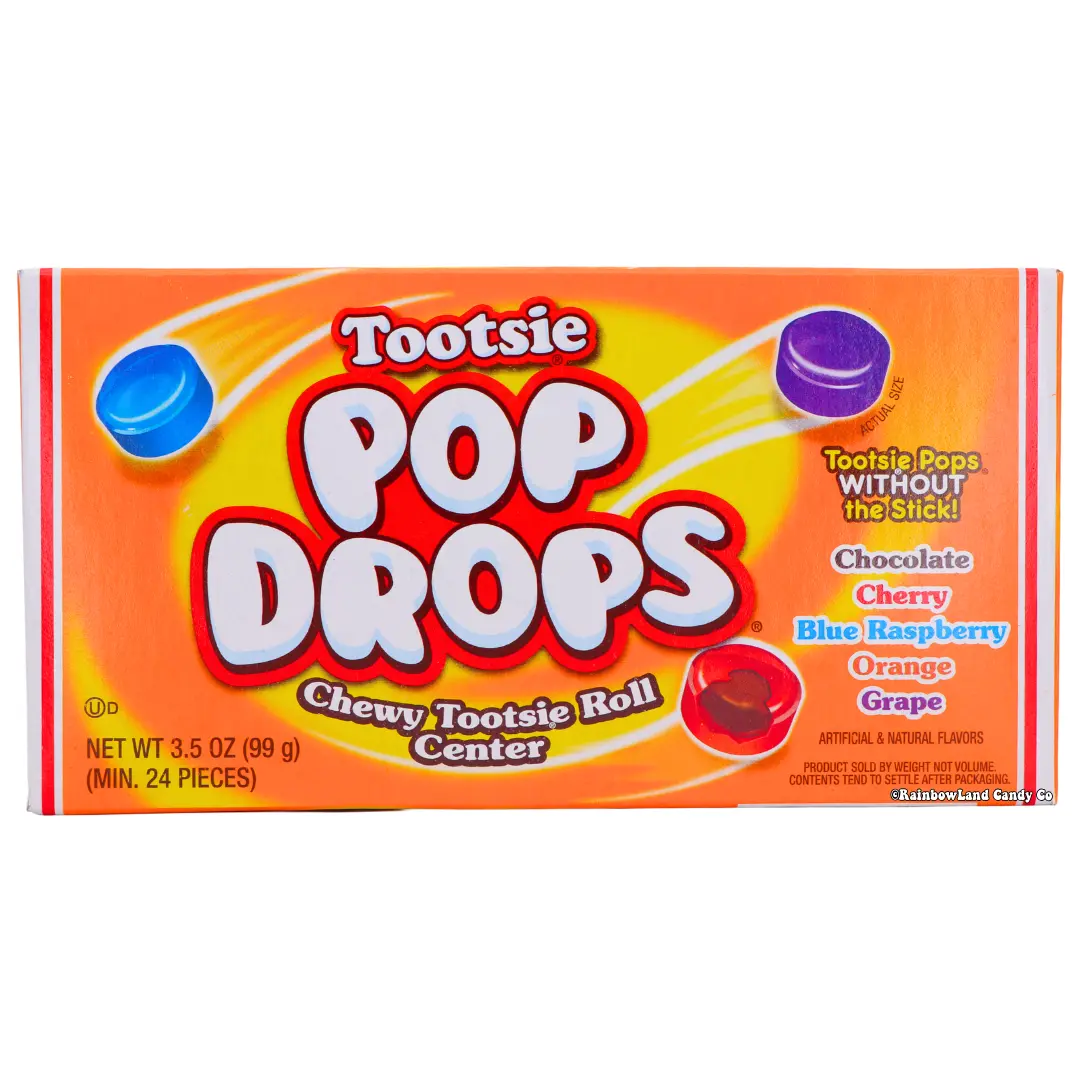 Tootsie Pop Drops Theater Box - 3.5 oz Tootsie Pop Drops Theater Box - 3.5 oz