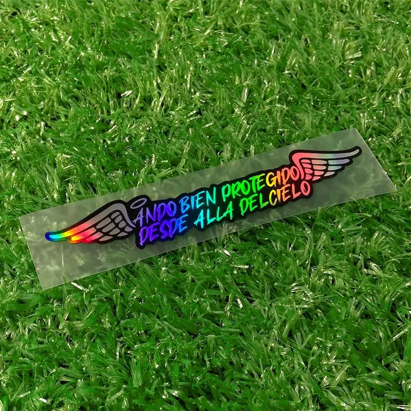 Motorcycle Reflective Laser Sticker, Waterproof Motorcycle Sticker, Decorative Sticker for Motorcycle Fuel Tank Helmet Side Panels, Motorcycle Helmet Stickers, Ideal for Use As Vehicle Decoration, Decals Sticker, Car Decals, Motor Parts Accessories