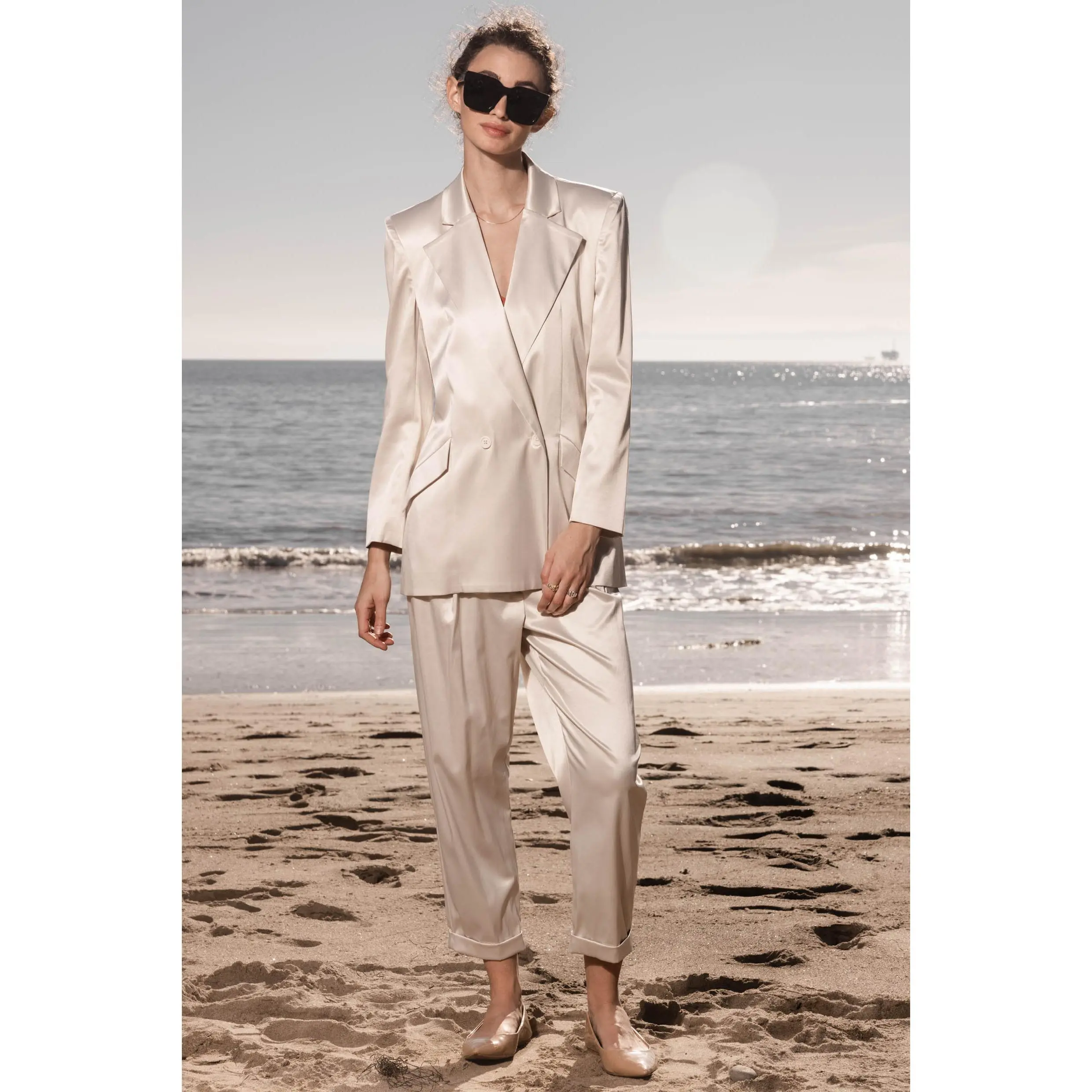 Boyfriend Pant - Ivory