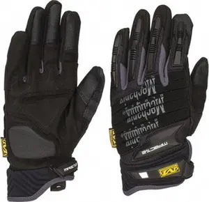 Mechanix Wear Size XL (11) Synthetic Leather/Spandex/Lycra/TPR Anti-Vibration/Impact Protection Work Gloves For Mechanics & Lifting, Uncoated, Hook & Loop Cuff, Full Fingered, Black, Paired MP2-05-011