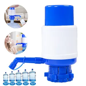 Portable Water Pump for 5 Gallon Bottle,Manual Water Pump for Water Jug,Hand Press Water Bottle Pump,Easy Drinking Water Pump for Home Office Camping