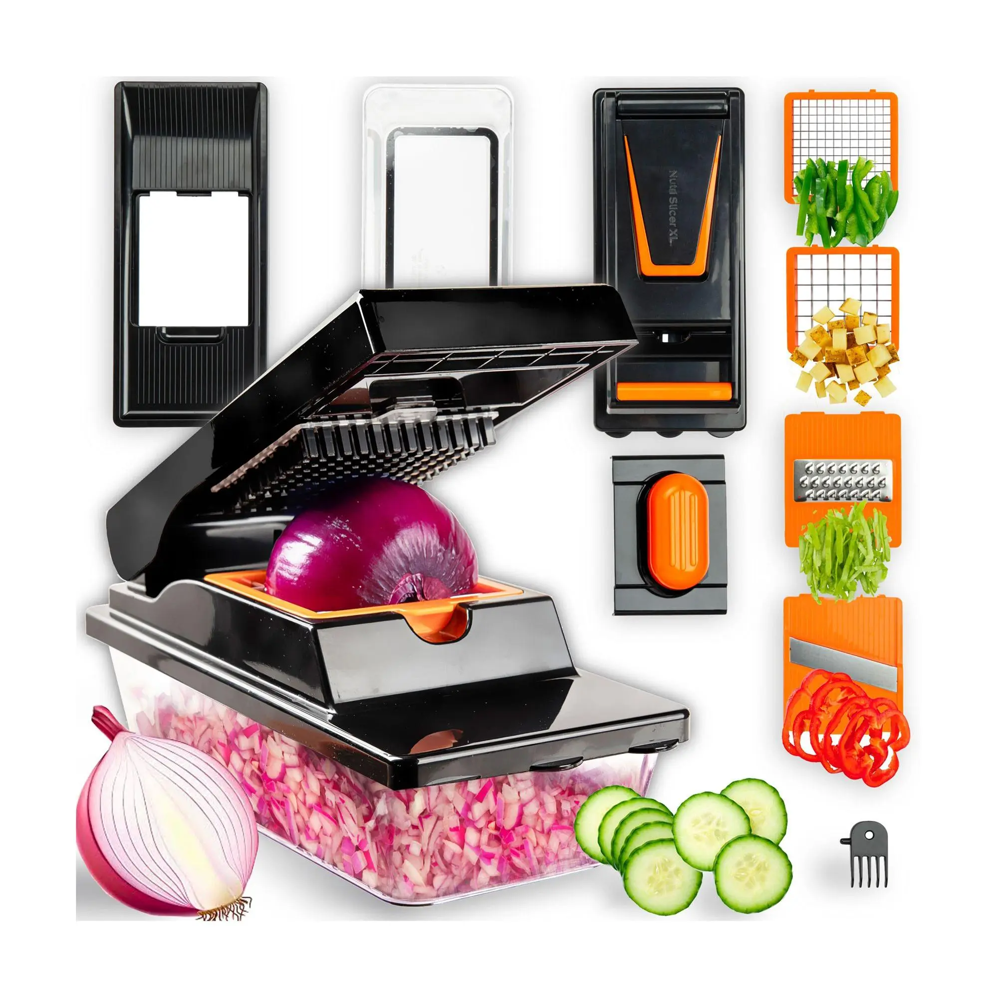 NutriSlicer XL with Mandoline Slicer & Vegetable Chopper NutriSlicer XL with Mandoline Slicer & Vegetable Chopper