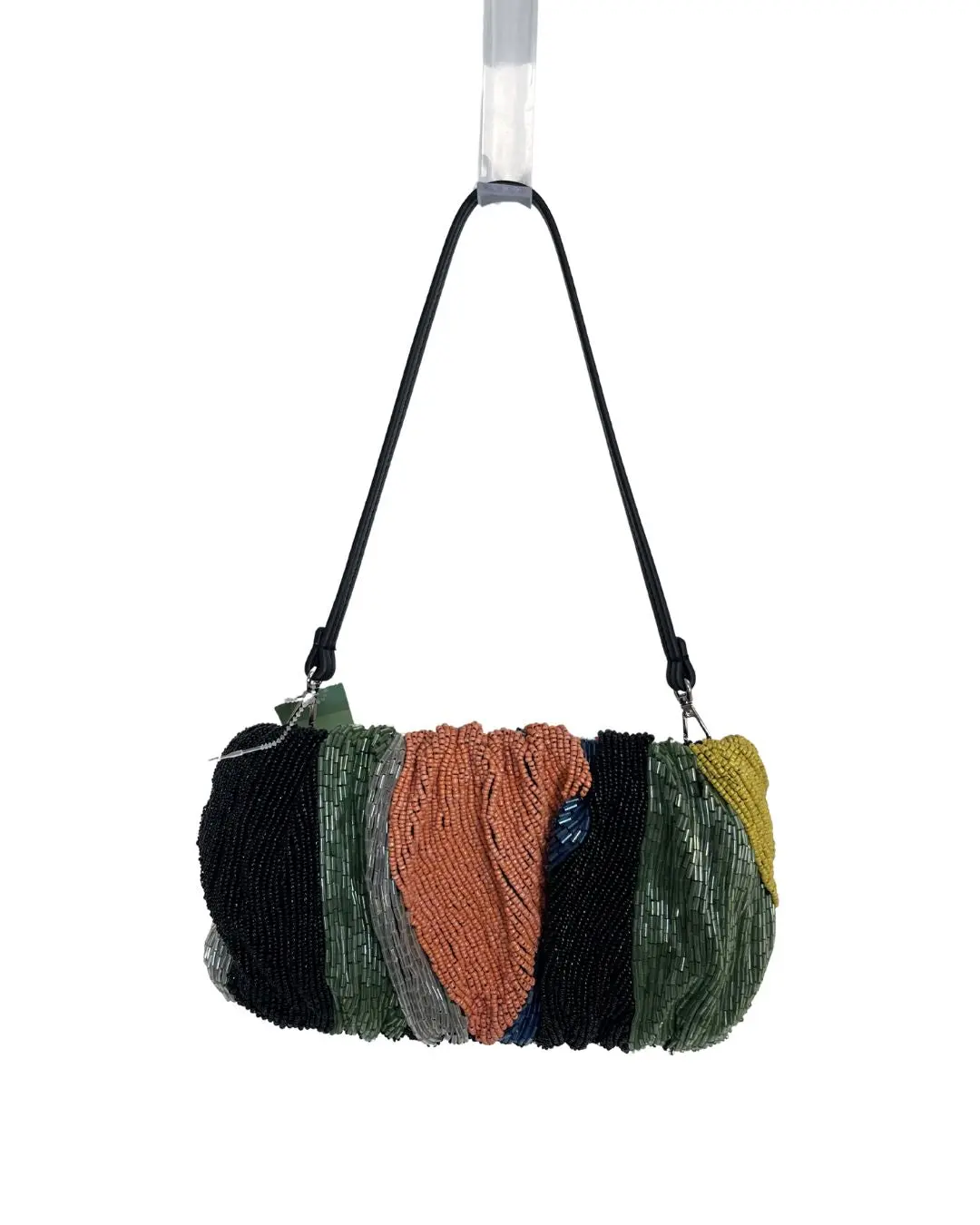 STAUD Beaded Bean Convertible Clutch Bag