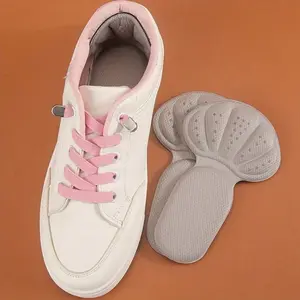 3 Pairs Anti-Slip Heel Pads, Half-Size Anti-Drop Inserts For Heels, Shock-Absorbent & Wear-Resistant High Heel Insoles. Soft, Breathable Heel Pads With Adjustable Half-Size Sizing, Ideal Shoe Size Adjustment Accessories.
