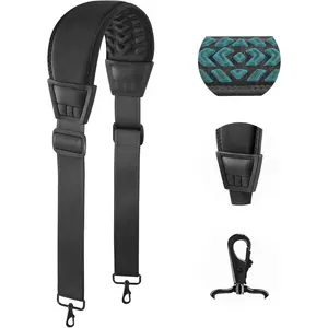 Air Cushion Ultra Comfortable Bag Strap, 67" Thicken  Strap with Double Adjustable Buckles and Metal Hooks, Ideal for Laptop Messenger Bag/Crossbody Bag(Reduced )