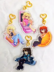 Class of '09 Nicole, Jecka, Ari & Emily Acrylic keychains, Cute, durable, perfect for bags, keys, or as a gift.