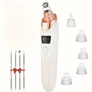 FORICOM Multifunctional Pore Cleansing Device, - Comes with 5 Probes - for Facial Care And Cleansing, Ideal Gift for Valentine's & Mother's Day, Suitable for Women And Men
