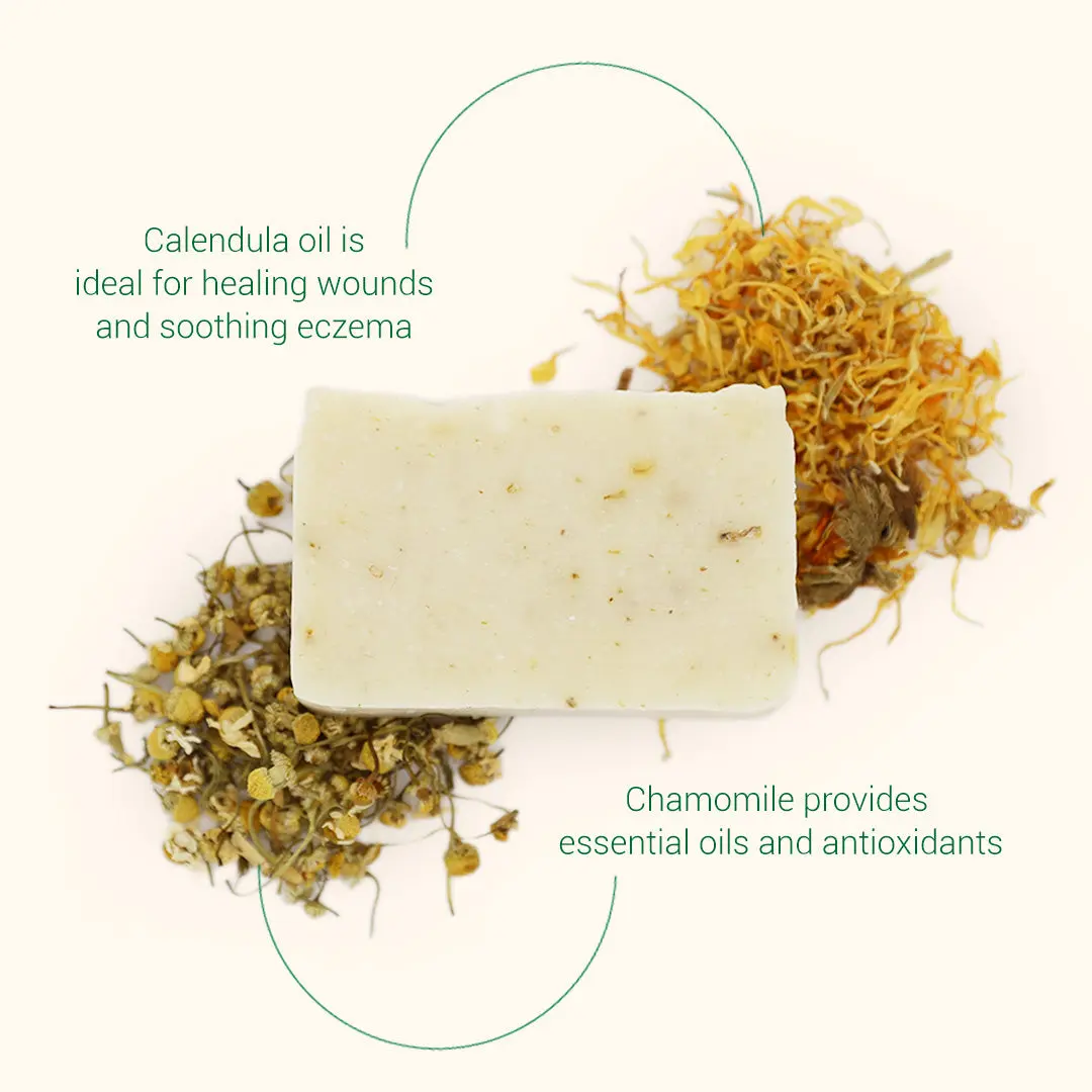 Chamomile & Calendula Bar Soap