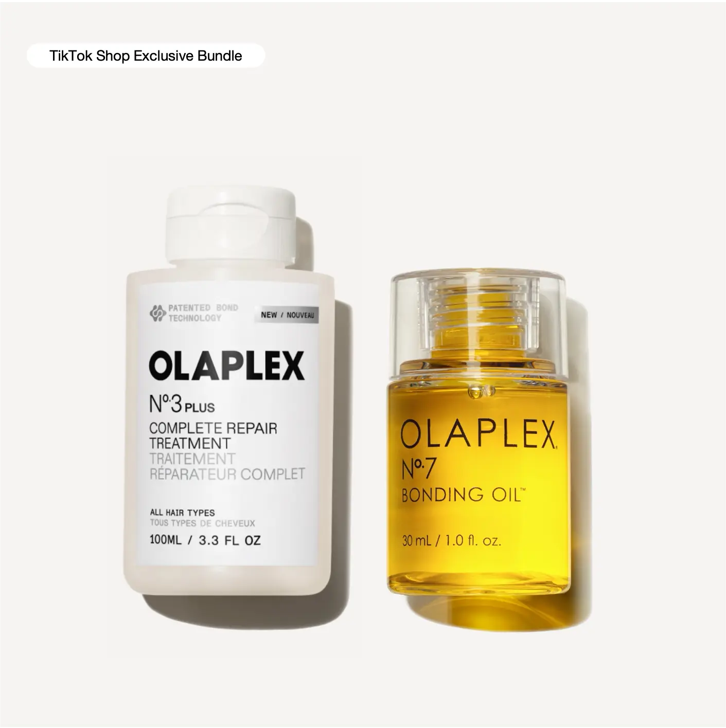 OLAPLEX Strength + Shine Duo - Hair Damage Repair Treatment & Weightless Styling Oil OLAPLEX Strength + Shine Duo - Hair Damage Repair Treatment & Weightless Styling Oil
