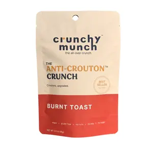 Crunchy Munch BURNT TOAST Quinoa Crunch – Savory Breakfast Potato Style Salad Topping