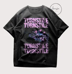Turnstile T-Shirt - Nonstop Feeling - Turnstile Merch - Unisex Rocker Clothing