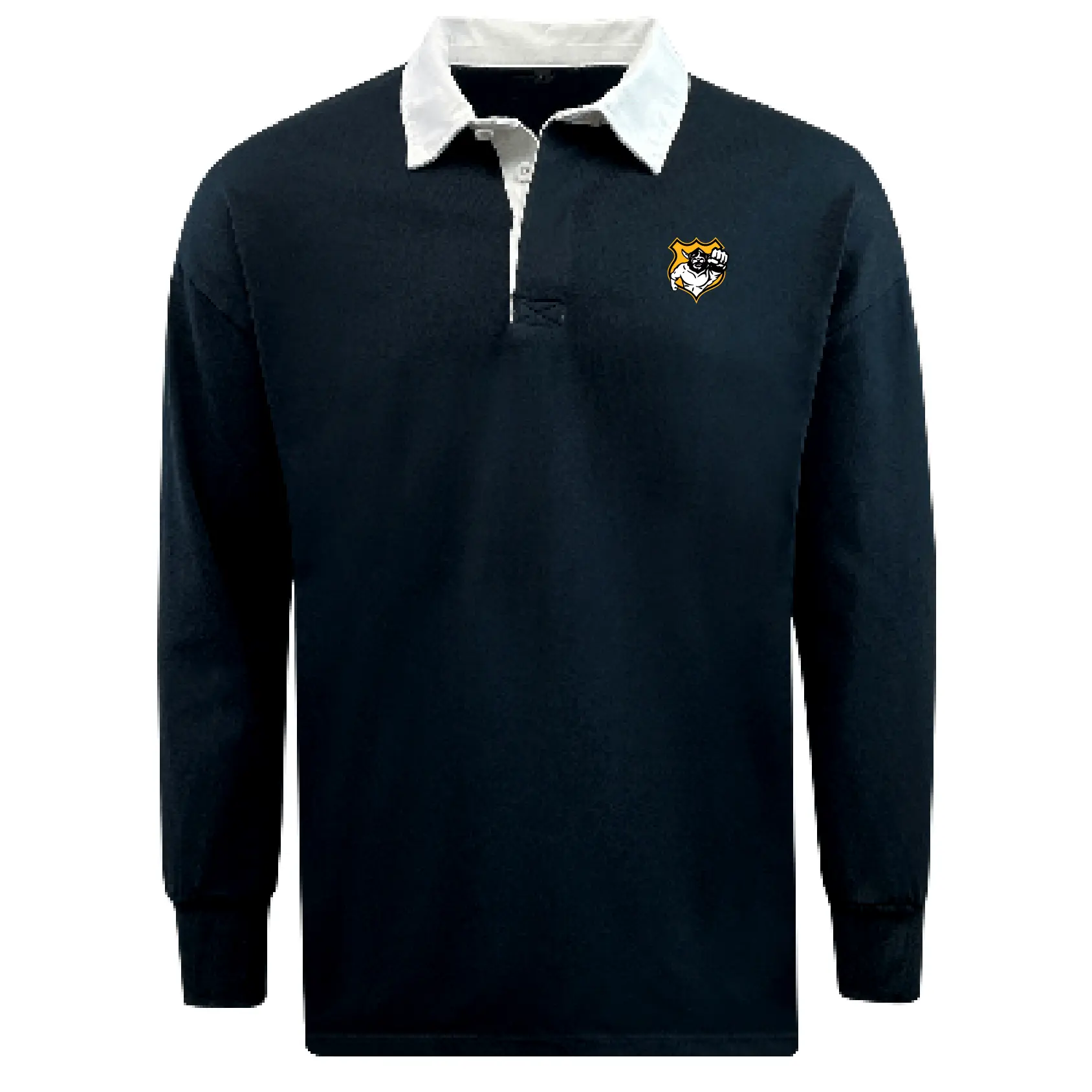 Seattle Vikings Rugby Classic Long Sleeve Solid Rugby Jersey