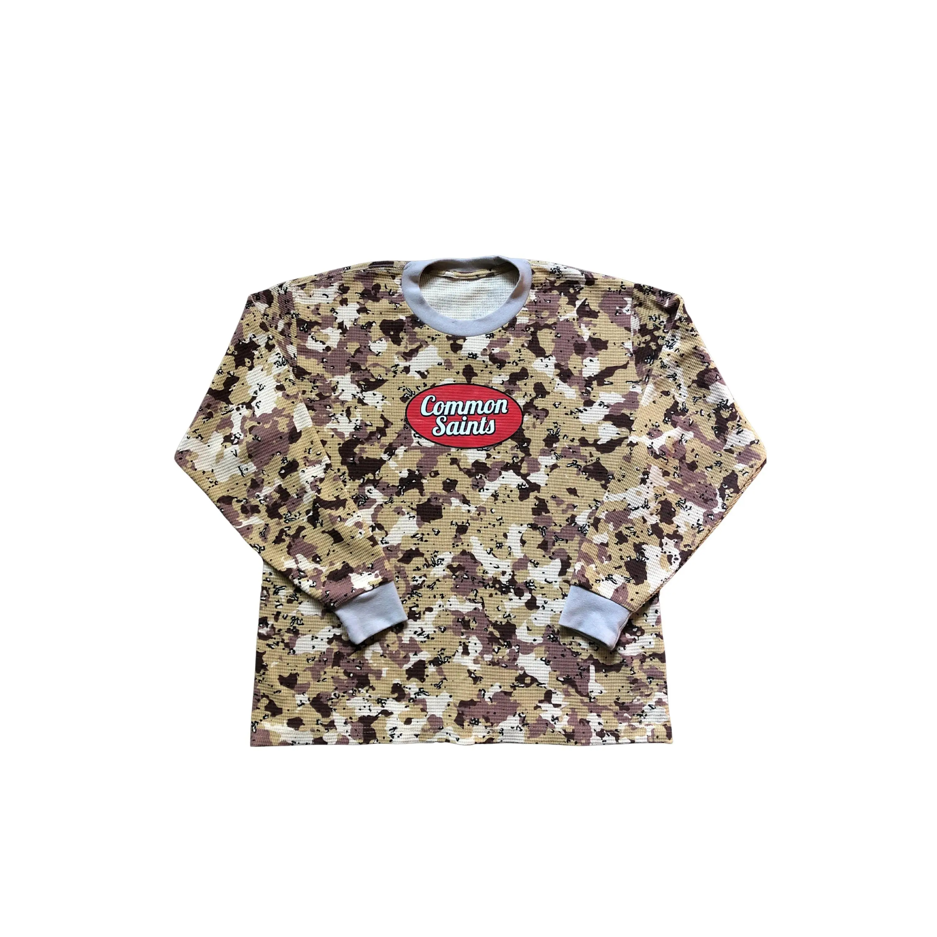 Desert Camo Heavyweight Thermal - 9.0oz Cotton