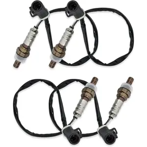 O2 Oxygen Sensor 15717 Downstream Upstream Compatible with 1990-2014 Ford F150 F250 F350 Ranger Escape Explorer Lincoln Mazda Mercury Replaces 15716 15718 Set of 4