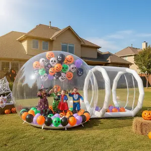 3m PVC Bubble House Christmas Inflatable Halloween Decoration Kids Birthday Party Fun Events Rental Bouncy Castle Wedding Balloons